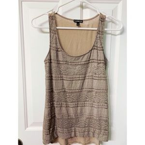 Express brown tank